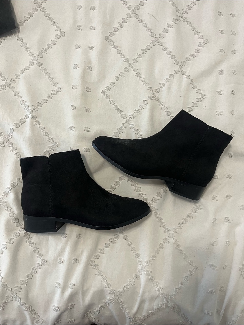 black boots